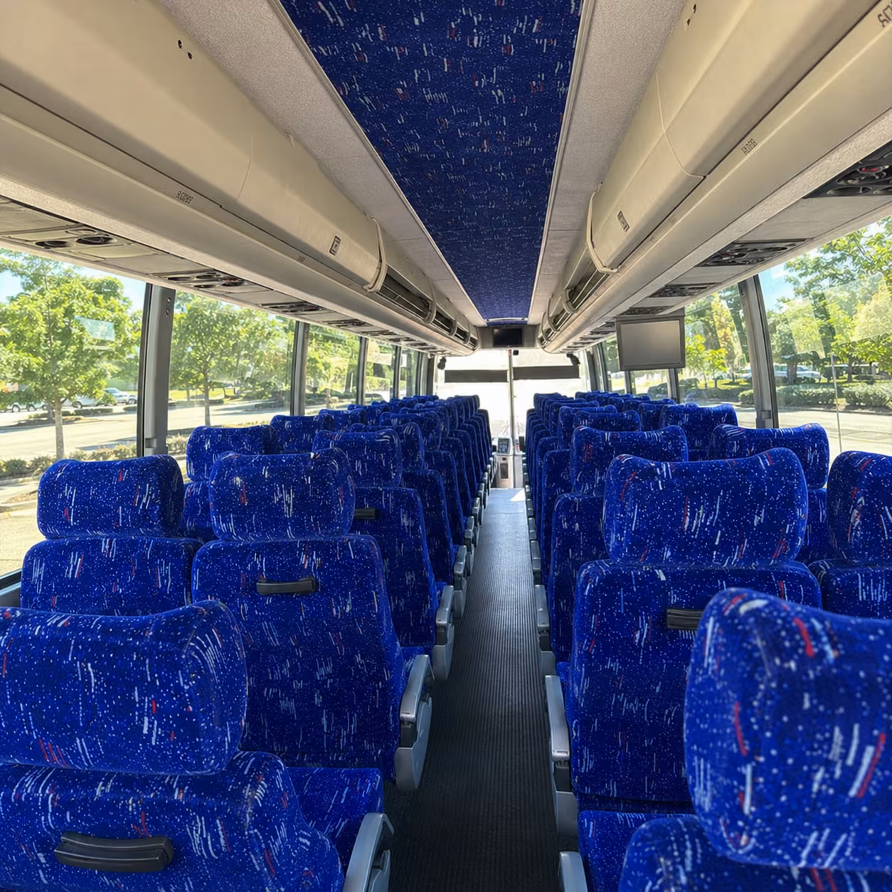 Fresno School Event Transportation party bus exterior